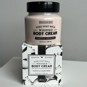 SOLD - Beekman 1802 Pure Goat Milk Whipped Body Cream -  Vanilla Absolute